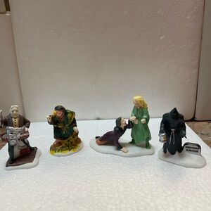 Dickens Village 4 Christmas Carol Spirits